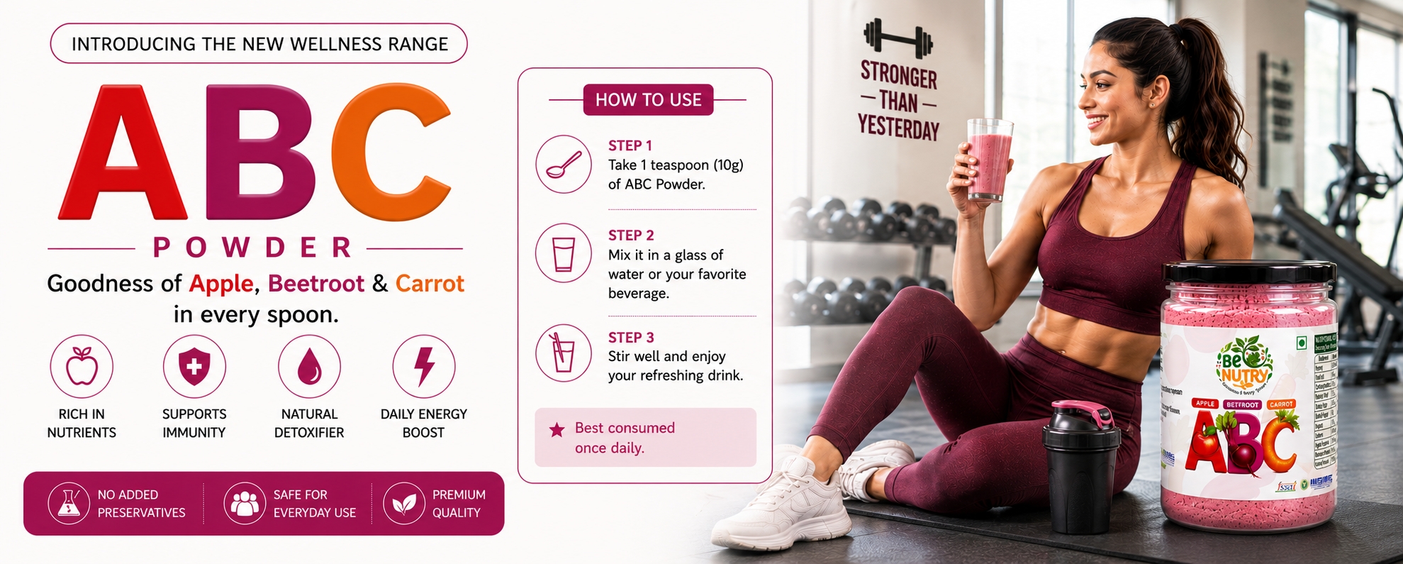 ABC Powder - Everyday Nutrition How To Use