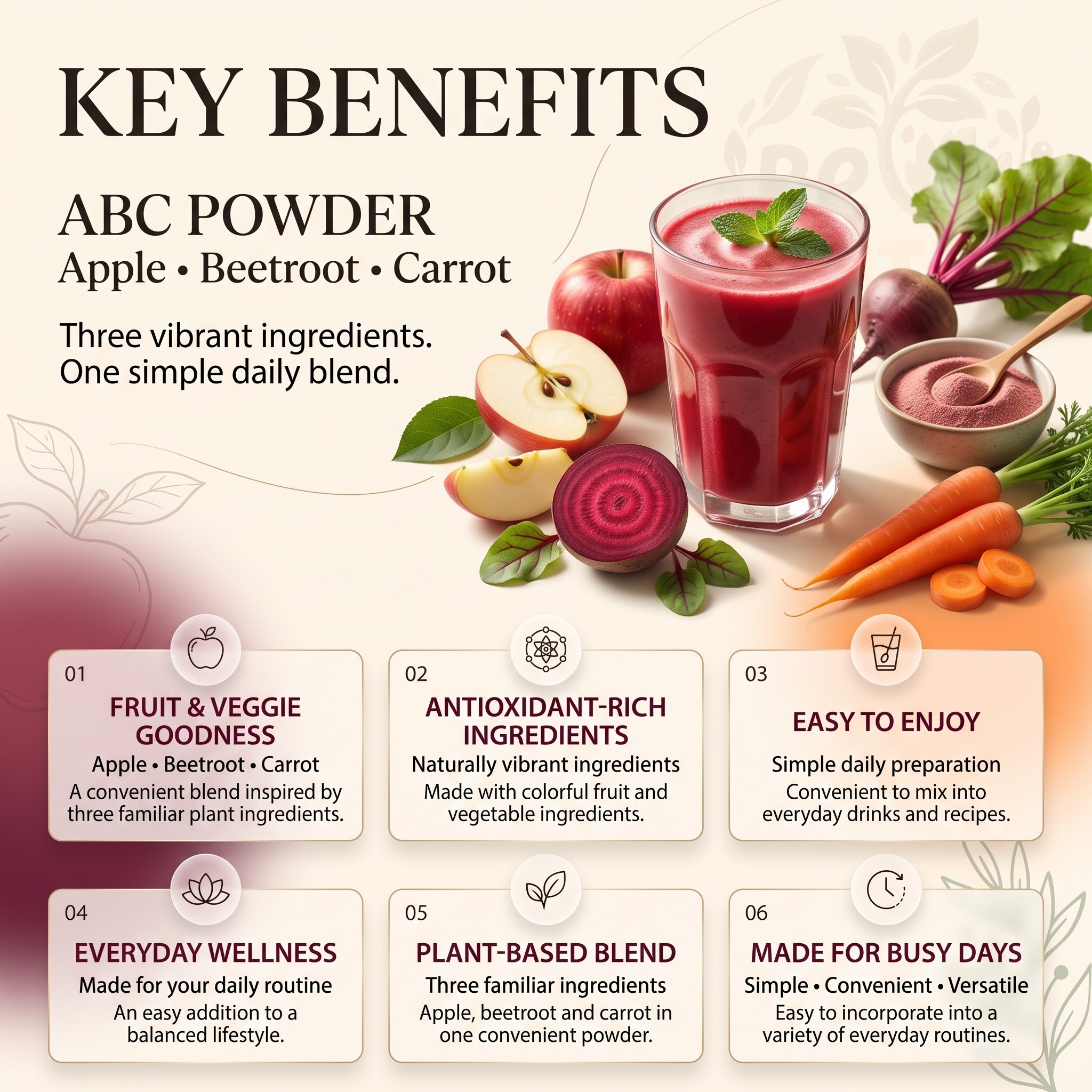 ABC Powder (Apple, Beetroot & Carrot) - Image 5