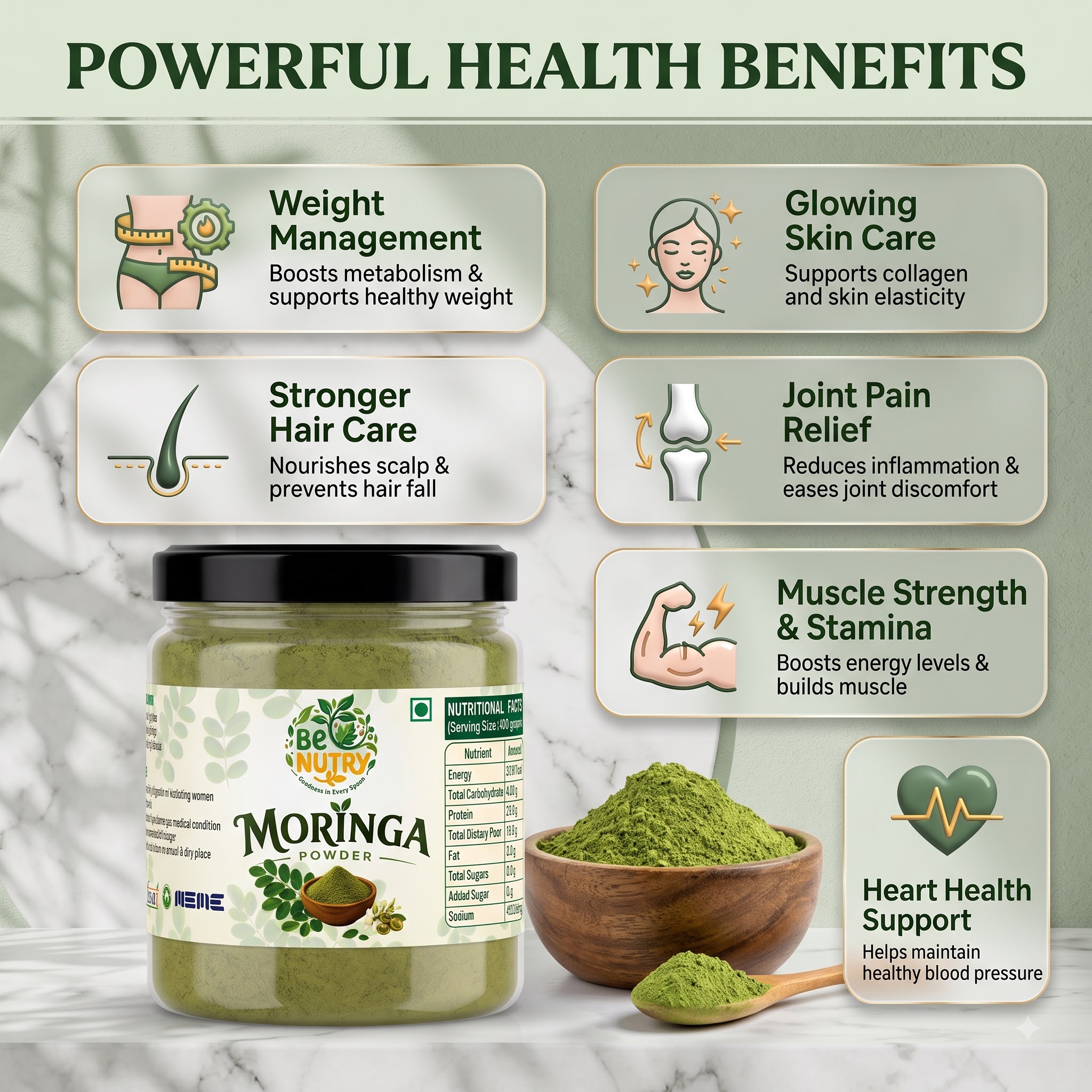Metabolic & Blood Sugar Support Combo (Jamun + Amla + Moringa) - Image 6