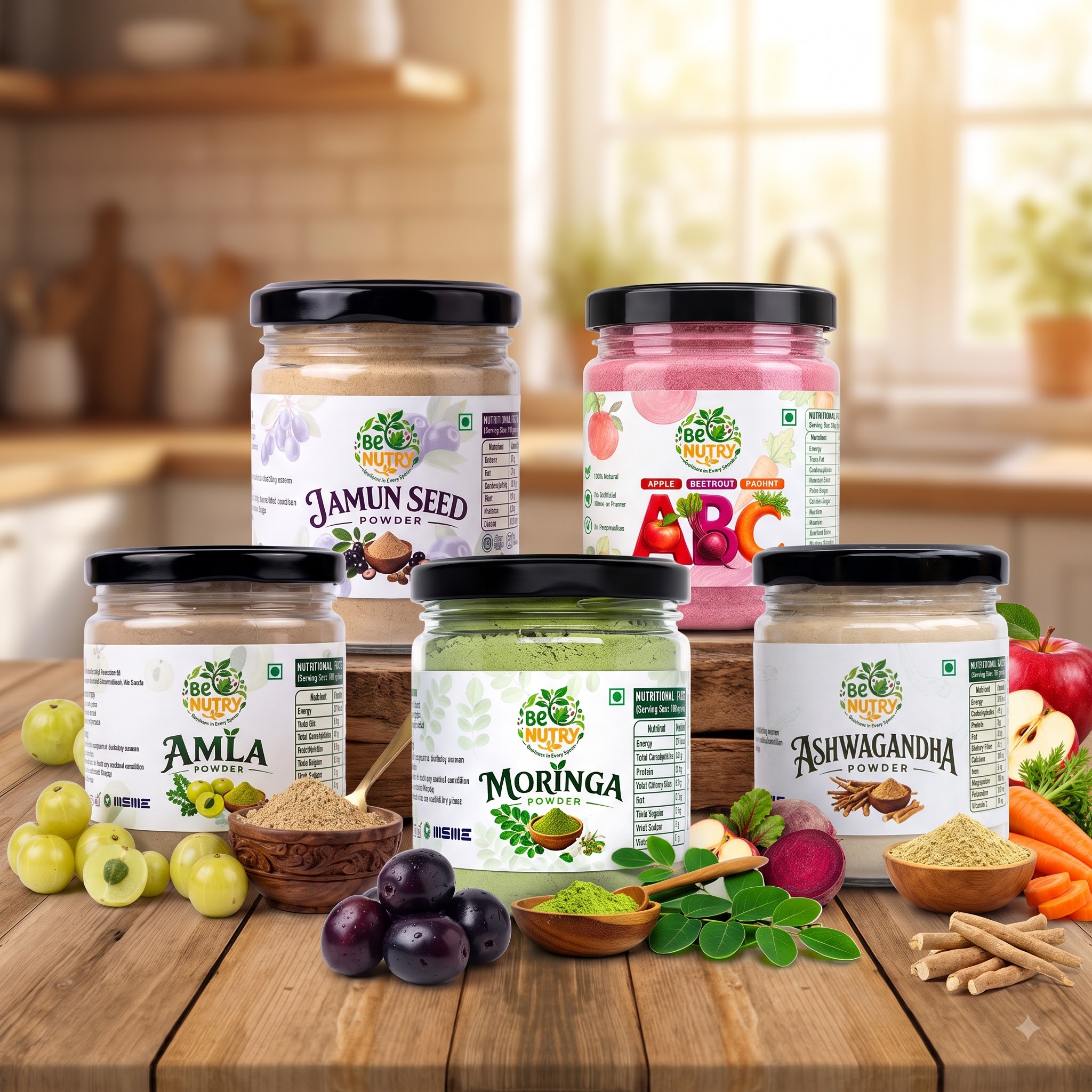 All-in-One Superfood Routine Pack (Set of 5 Powders)